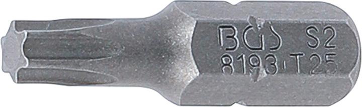 Actual product image BGS Bit 6.3 mm (1/4") Drive T-Star (for Torx) T25 (2 bits, T-profile (for Torx) T25, length 50 mm)