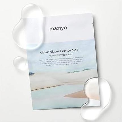 Actual product image Ma:Nyo Galac Niacin Essence Mask 30g - Pack of 10 / Sweet Corea Cosmetics / (FS5)