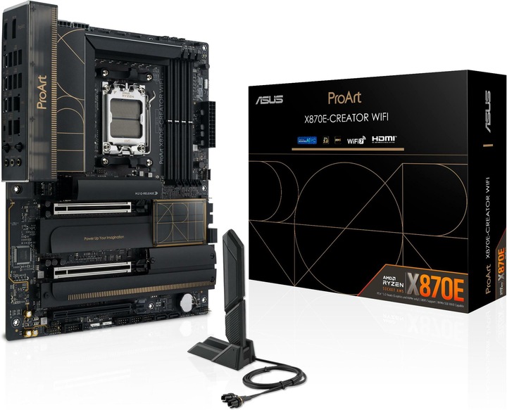 Image du produit ASUS ProArt X870E-CREATOR WIFI (AM5, AMD X870E, ATX)