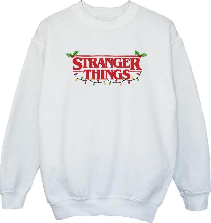 Produktbild Netflix Stranger Things Christmas Lights Sweatshirt Mädchen (152, 158)