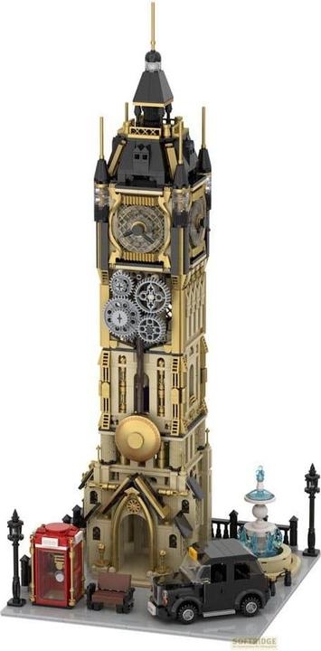 Actual product image Pantasy Steampunk series clock tower