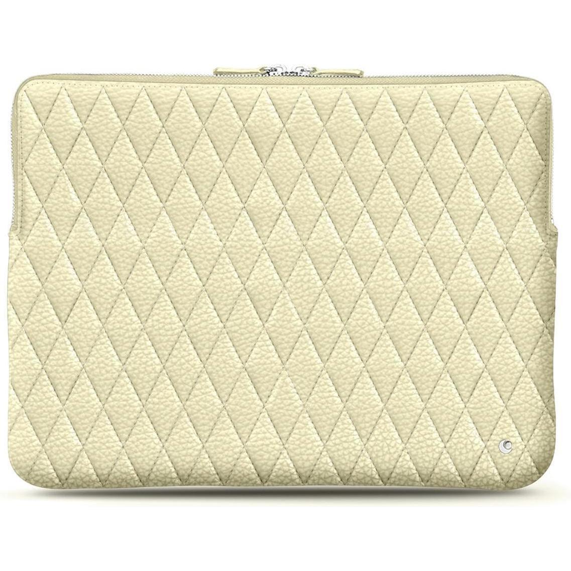 Noreve Lederhülle, Notebooktasche, Weiss