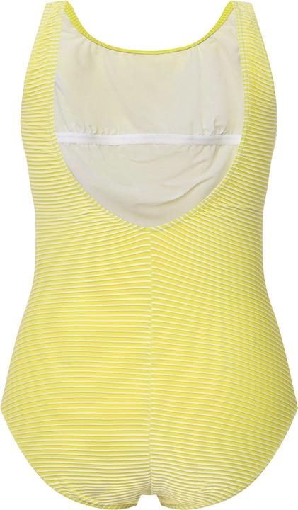 Actual product image Ulla Popken Stripe Print Fine Texture Swimsuit (48)