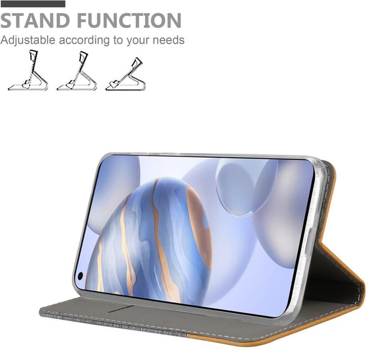 Produktbild Cadorabo Book Jeans Optik Cover (LG K30)