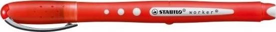Produktbild STABILO worker+ colorful Tintenroller (Rot, 1 x)