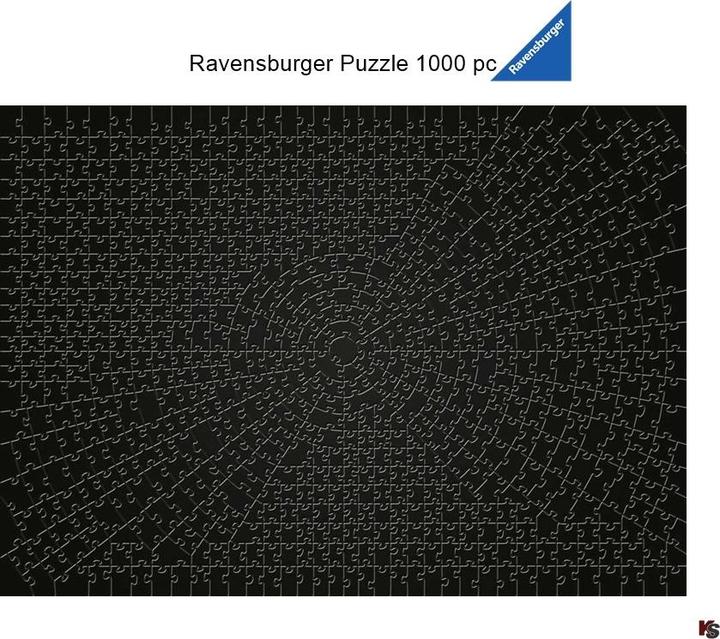 Produktbild Ravensburger Krypt Black (736 Teile)