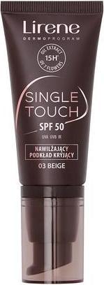 Produktbild Lirene Single Touch Spf50 Moisturizing Concealing Foundation 03 Beige 30ml (Weiss)