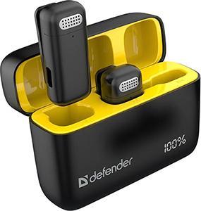 Produktbild Defender Lavalier Mikrofon, TALKY-139, schwarz