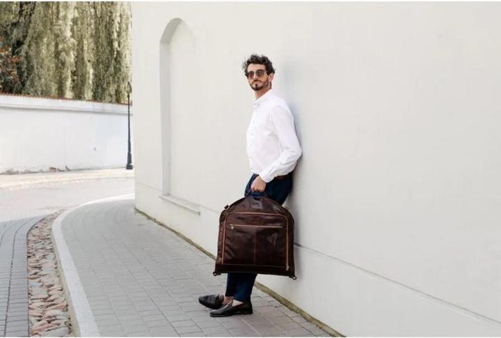 Produktbild Only-Bags.Store Brauner Kleidersack aus italienischem Leder