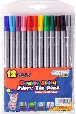 Produktbild Cresco Doppelseitige Marker, 12 Farben (12x)