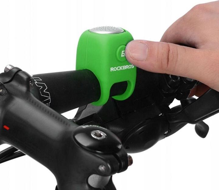 Image du produit Rockbros Sonnette de vélo électronique CB1709GN - vert