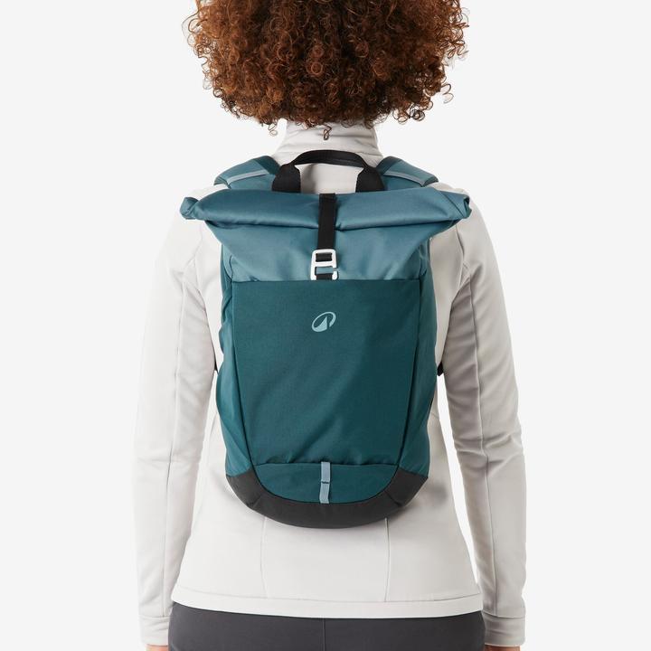 Produktbild Quechua Wanderrucksack Rolltop - NH500 Escape 16 l + 4 blau (21 l)