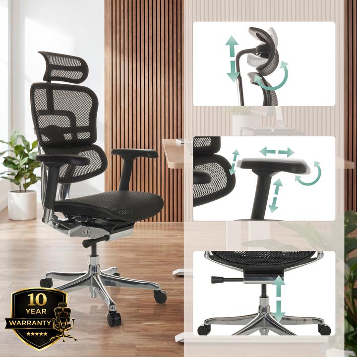 Actual product image Hjh Office Ergohuman Gen2 (48 - 59 cm)