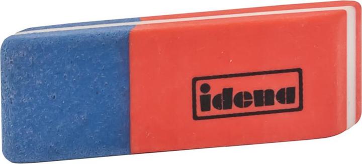 Actual product image Idena Eraser red/blue 2s