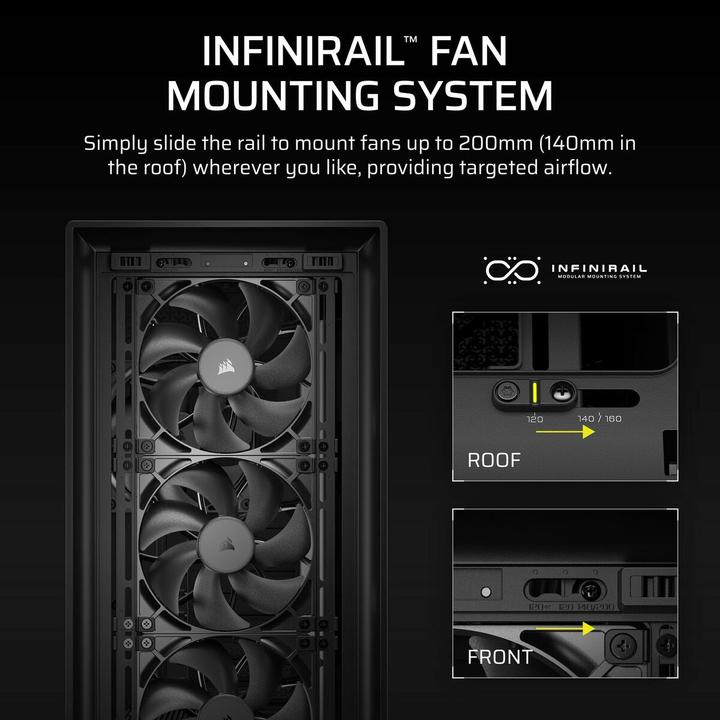 Produktbild Corsair Frame 5000D RS (E-ATX, Mini-ITX, ATX, mATX)