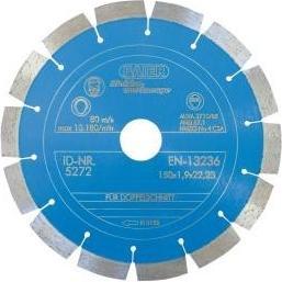 Baier, Sägeblatt, BAI Diamant-Tr.schnittscheibe 150mm fÃ¼r DiamantfrÃ¤sen BDN