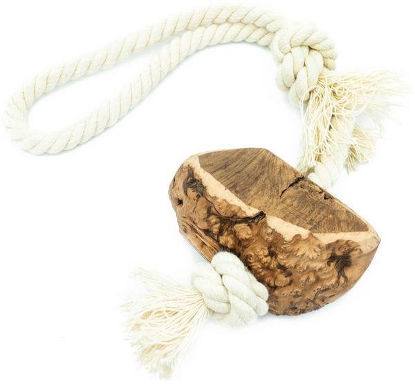 Produktbild 4Dogs Original Rope Toy LOOP XL, Heidewurzel, 50cm,625g (Beschäftigungsspielzeug Hund)