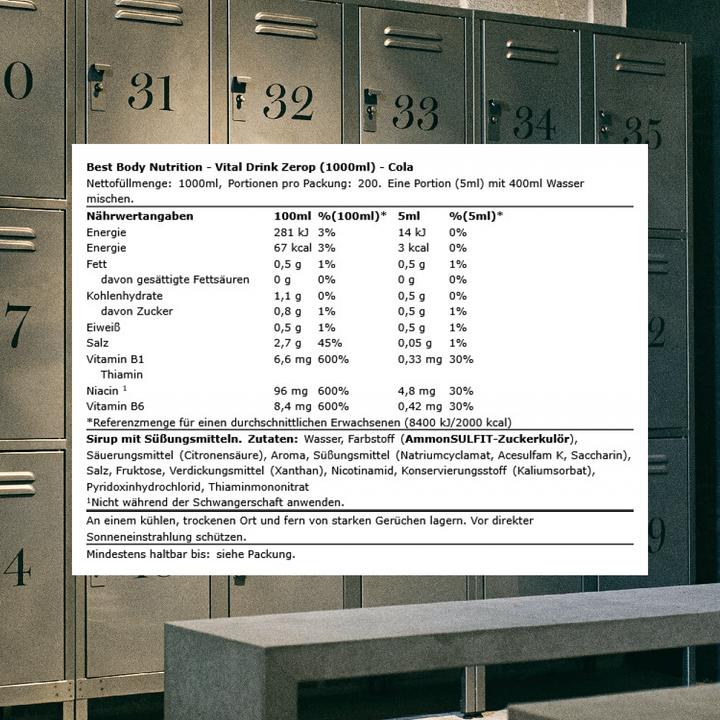 Immagine prodotto Best Body Nutrition Vitale (1 pz., Liquido)