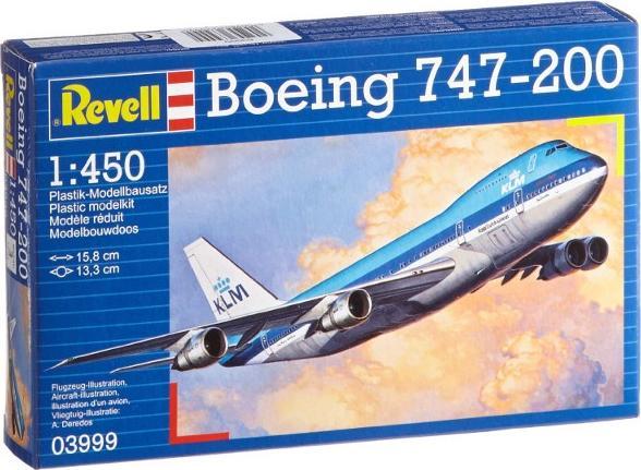 Actual product image Revell Boeing 747-200