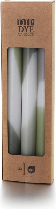 Balthasar Bougie bâton Dip Dye (3 pcs)