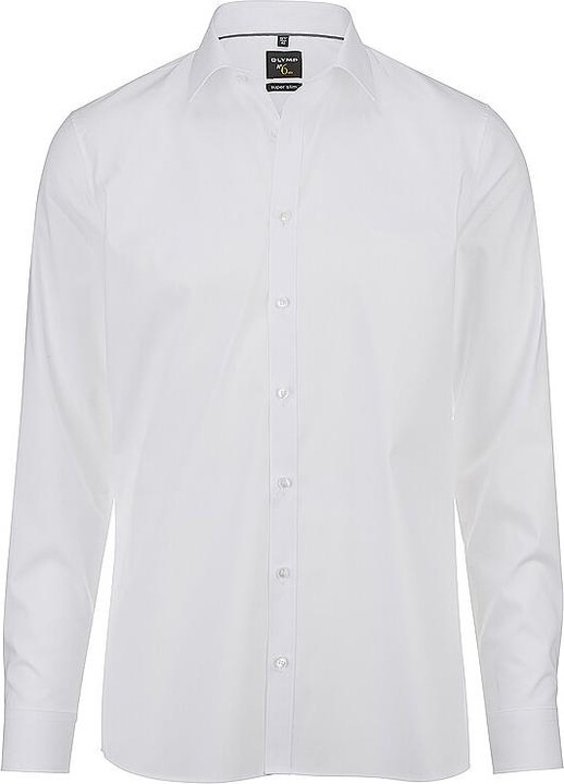 Produktbild Olymp Hemd Super Slim No.6 weiss 1/1, Gr.41 (41)