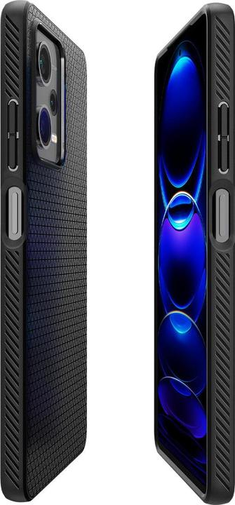 Produktbild Spigen Liquid Air - Etui do Xiaomi Redmi Note 12 Pro 5G / POCO X5 Pro 5G (Czarny) (Xiaomi Redmi Note 12 Pro 5G, Xiaomi Poco X5 Pro)