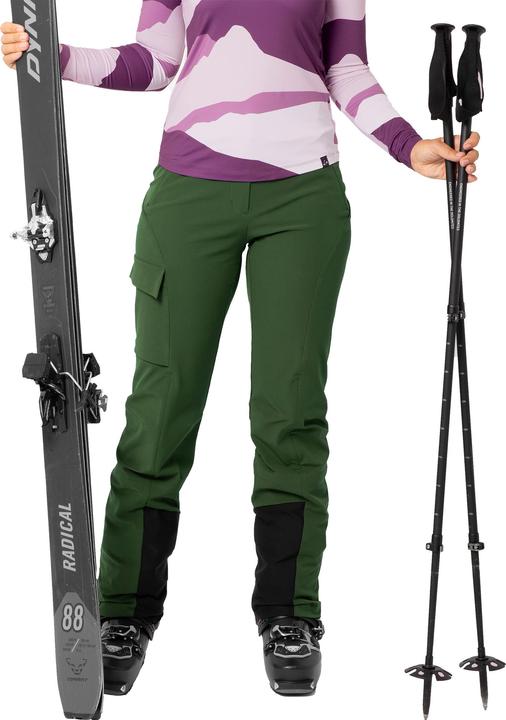 Actual product image Lamunt Constanze Durastretch Hybrid Skitour Hose Dark Forest Green Damen (S)