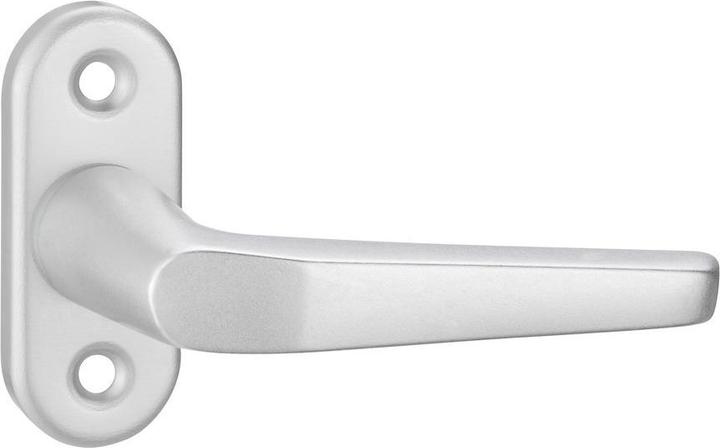 Actual product image EDI Window handle 1512/0000 Aluminium F2 / nickel silver coloured 35 mm standard