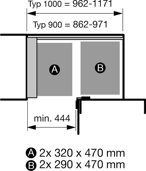 Produktbild Peka Metall Einhängetablar-Set Arena Style 500 (1 Stk.)