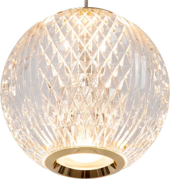 Immagine prodotto Lucide CINTRA - Pendenti - Ø 25 cm - LED - 1x12,6W 2700K - Trasparente 13499/13/60 (283 lm)