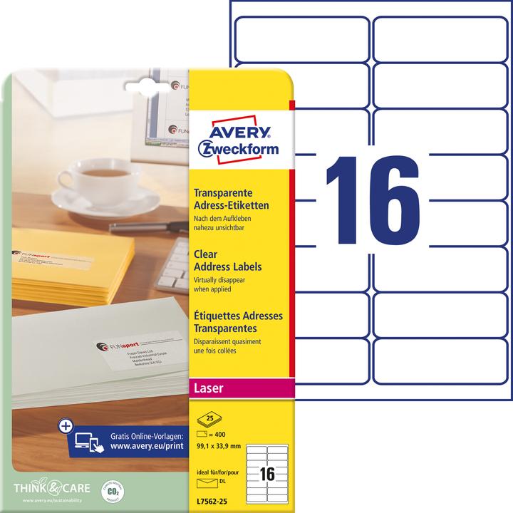 Produktbild Avery Adressaufkleber