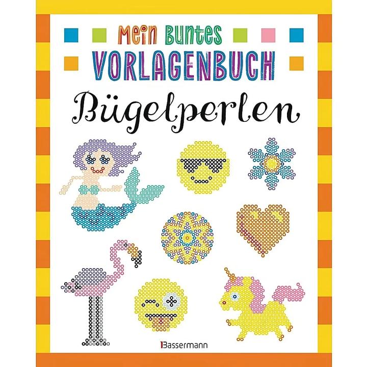 Actual product image My colourful pattern book - Ironing beads