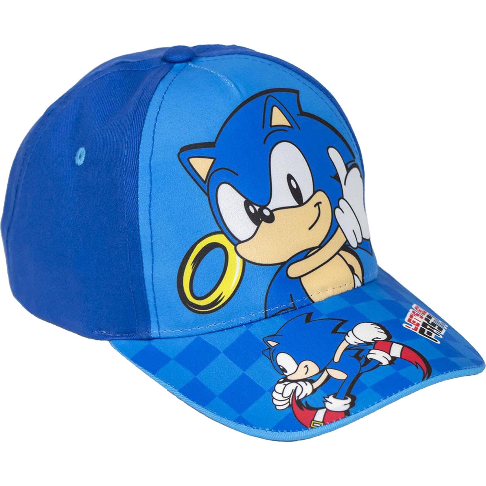 Disney, Jungen, Cap, Kinderkappe Sonic, Blau