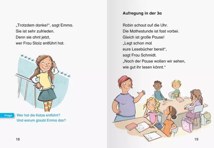 Immagine prodotto Ravensburger Leserabe - 2. Lesestufe: Spannende Detektivgeschichten zum Mitraten (Tedesco, Angela Glökler, Anja Kiel, 2023)