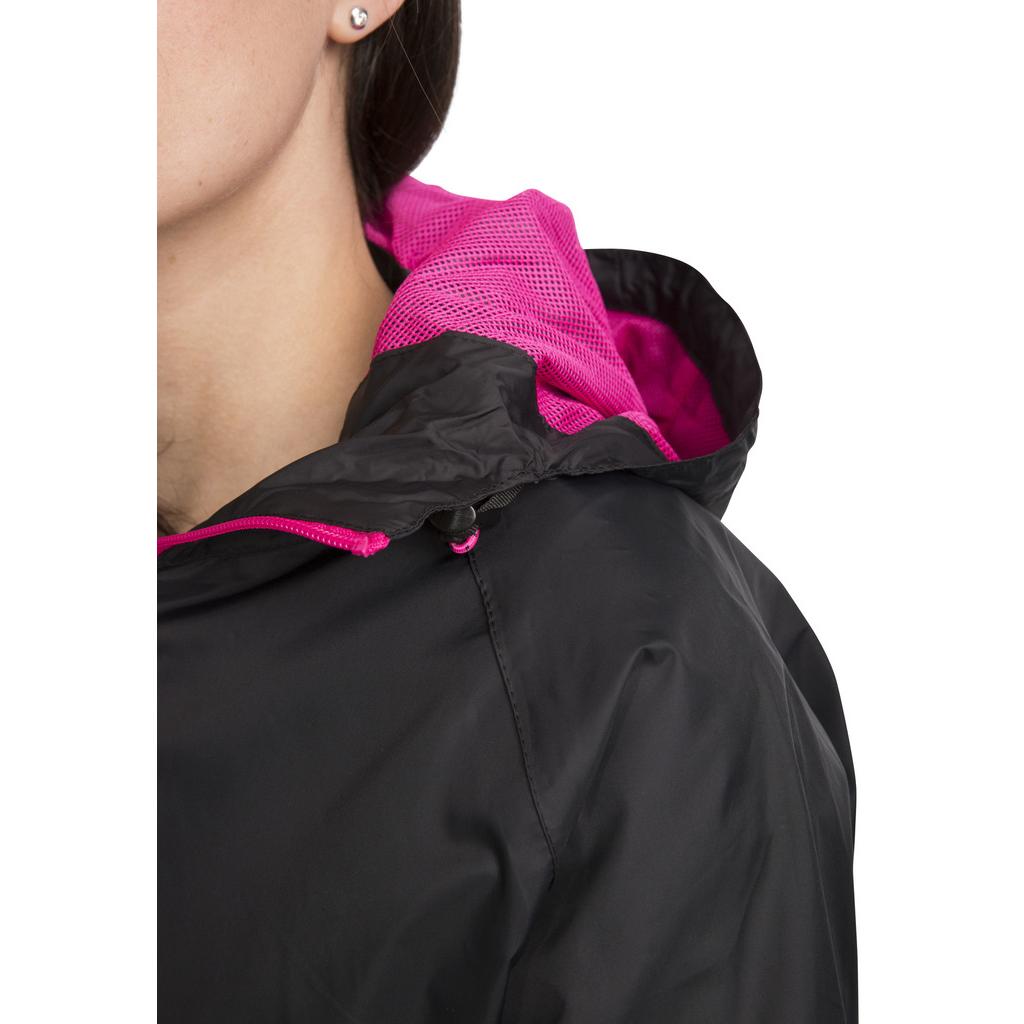 Thumbnail - Trespass, Damen, Jacke, QIKPAC Damen Regenjacke (XXL), Schwarz, XXL