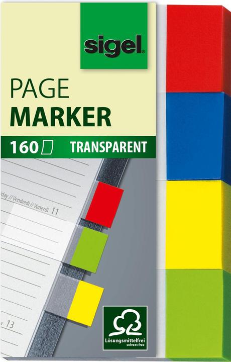 Sigel Sticky notes transparent (20 x 50 mm)