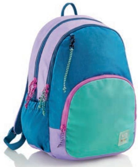 Miquelrius Rucksack Triple Oslo Recy 27l 3 Fächern lila (27 l)