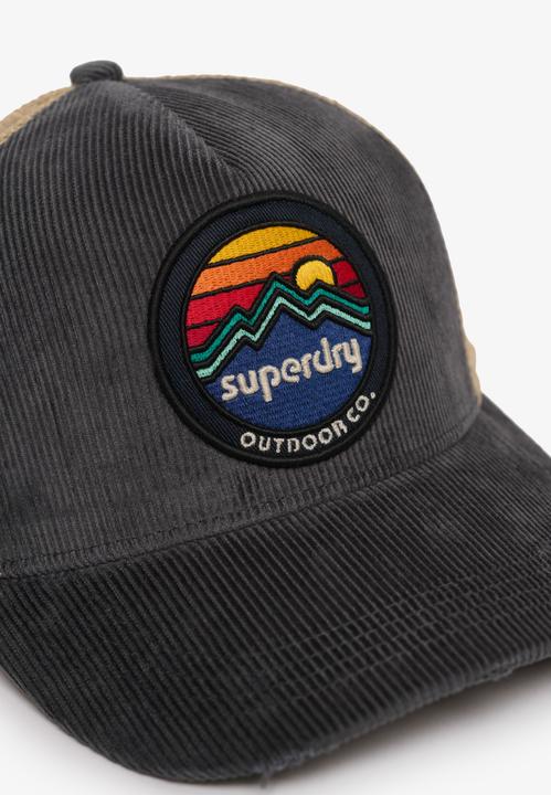 Produktbild Superdry Trucker-Kappe aus Cord und Mesh-Gewebe (One Size)