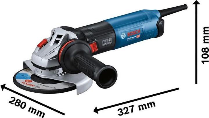 Actual product image Bosch Professional Angle grinder GWS 17-150 S (150 mm)