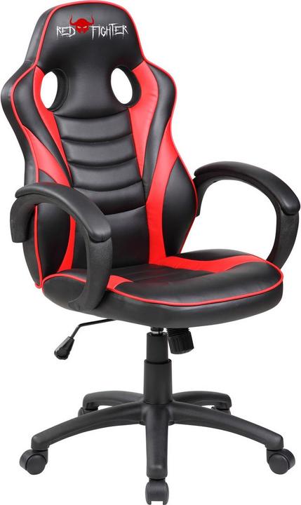 Immagine prodotto RED Sedia da gioco Fighter C6, rosso