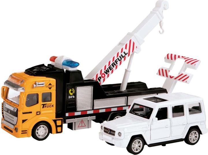 Produktbild Magni Abschleppwagen Druckguss Mit Hebebühne Und Rückzug 4x4