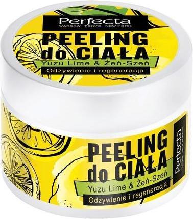 Produktbild Perfecta Spa Yuzu Lime & Ginseng Körperpeeling – pflegend und regenerierend, 225 g