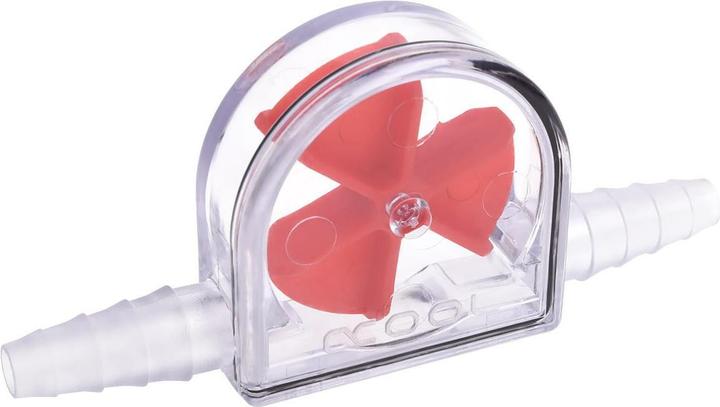 Produktbild Alphacool Eisfluegel Durchflussanzeiger Rot 6-11mm - Acryl