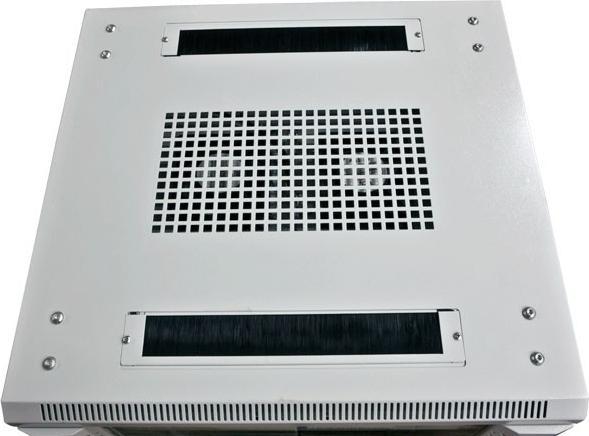 Actual product image Triton 19 cabinet 42U W600 / D600mm *light grey* SNB series glass door (42 RU, 19 inch rack)