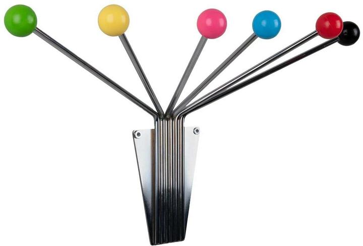 Productafbeelding present time Wandhaak Neptune Small 4 haken, Multicoloured, Conscious