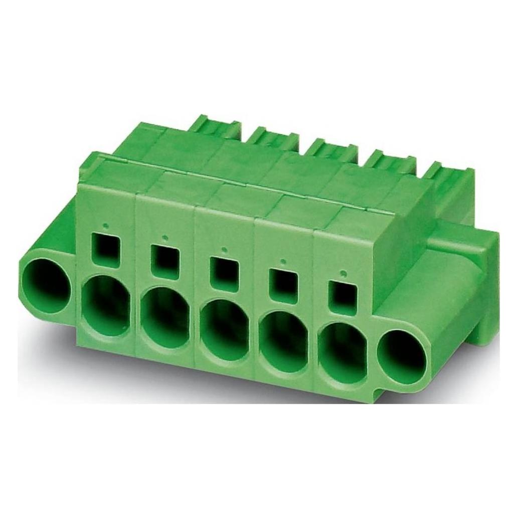 Phoenix Contact PHOE Leiterplattensteckverbinder, Elektronikkabel + Stecker, Grün