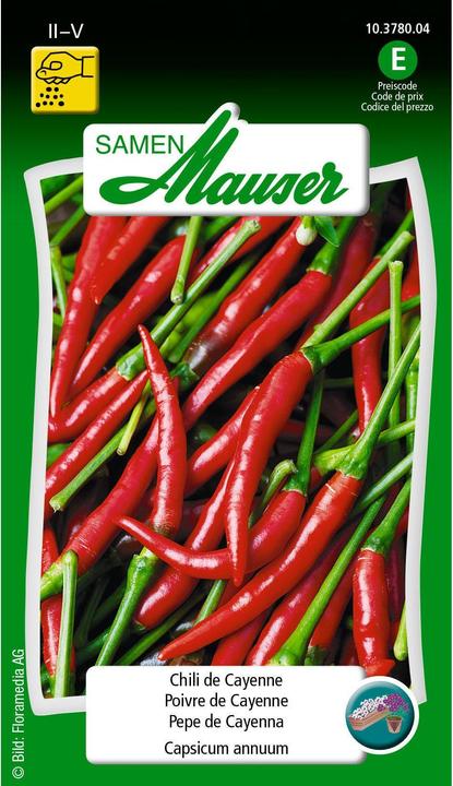 Produktbild Samen Mauser Peperoni Chili de Cayenne (Gemüsesamen)