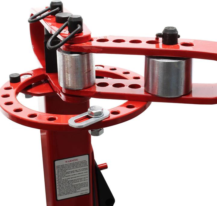 Actual product image Wiltec Bending machine with foot Bending machine round square flat construction steel round bending