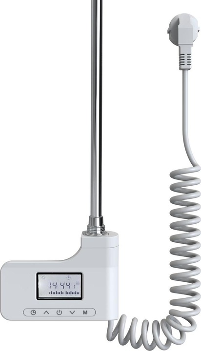 Produktbild Emke Heizelement für Handtuchwärmer mit Temperaturregler, 300W Weiss (3rd Generation) (300 W)