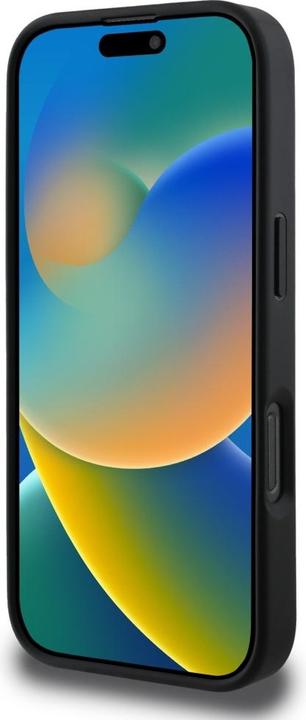 Actual product image Karl Lagerfeld HC 3D Rubber Double Heads iPhone 16 Pro Max Case - Black (Apple iPhone 16 Pro Max)